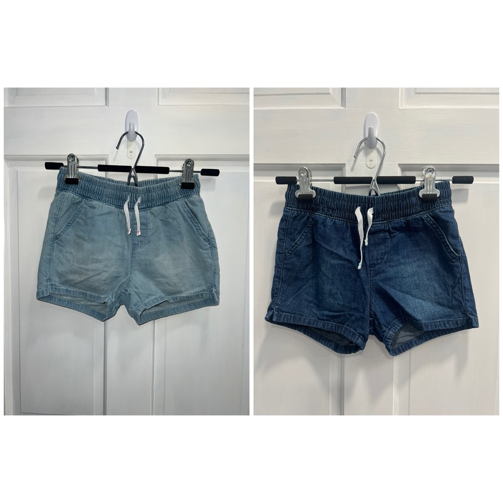 LOT Of 2 Summer Shorts Cat & Jack SIZE 7/8 Girls PreLoved
